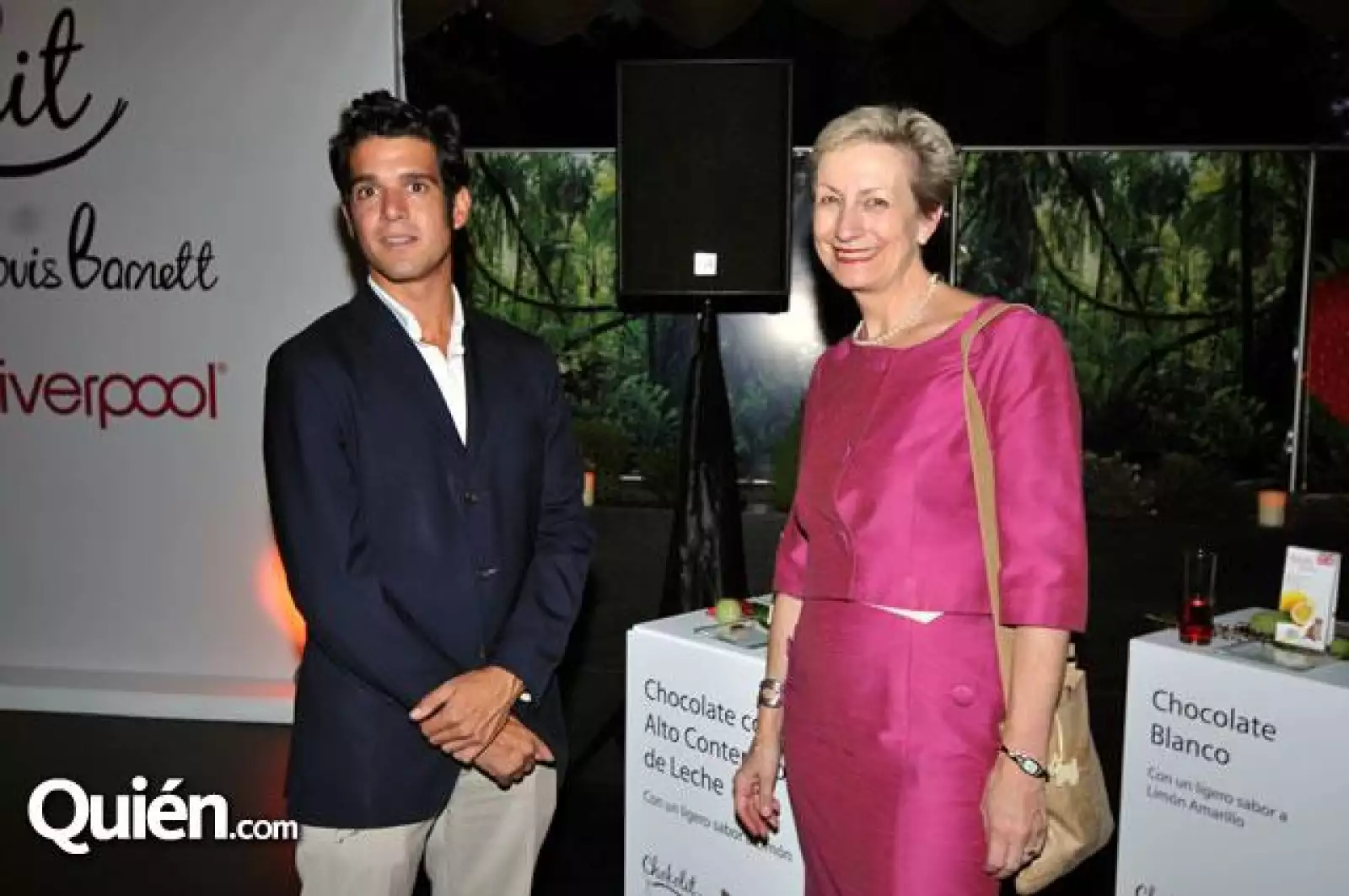 Christian Roja y Judith Mc Gregor