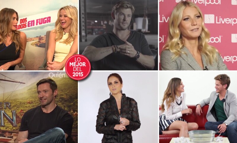 Sofía Vergara, Chris Hemsworth y Hugh Jackman son algunos de los muchos famosos que pasaron este año por la cámara de Quién. Hacemos un recuento de todos ellos.