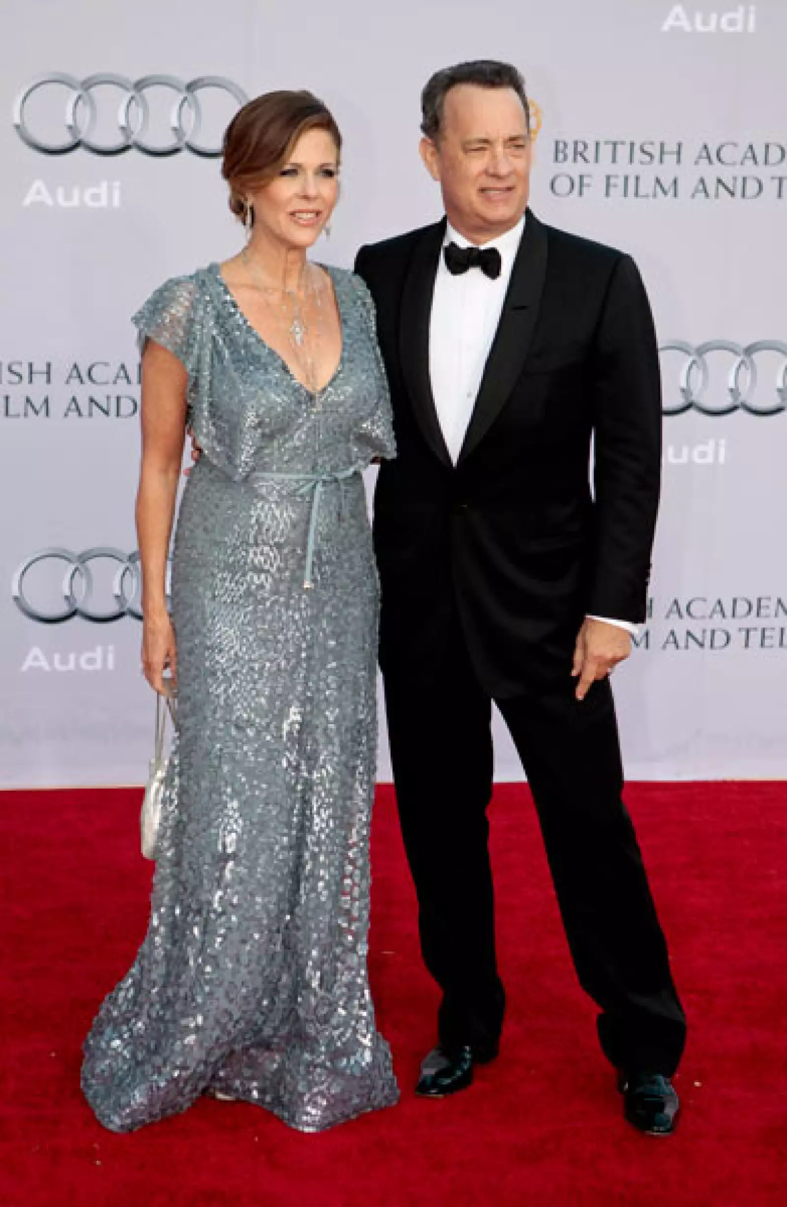 Tom Hanks y su esposa Rita Wilson.
