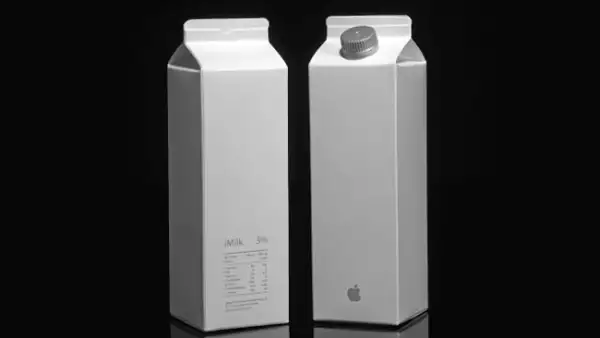 Arte de Peddy Mergui. Leche Apple