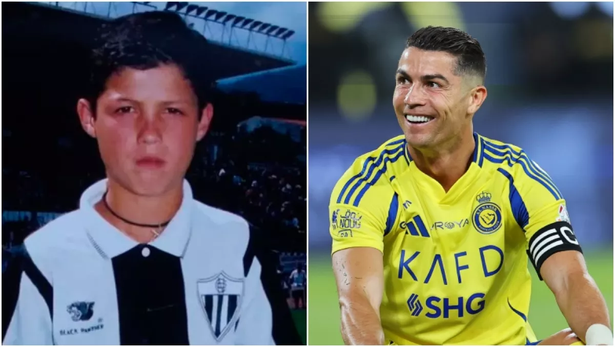 Cristiano Ronaldo de niño