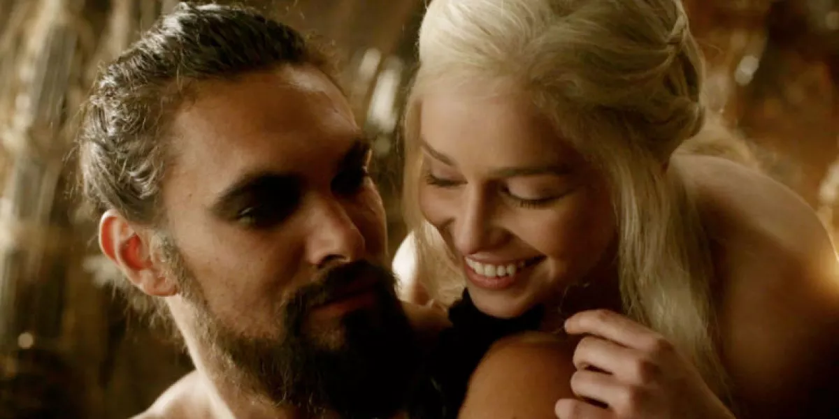 Khal Drogo y Daenerys Targaryen