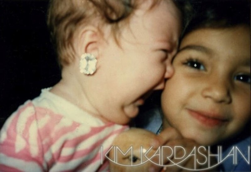Khloe recordó su infancia juntas.