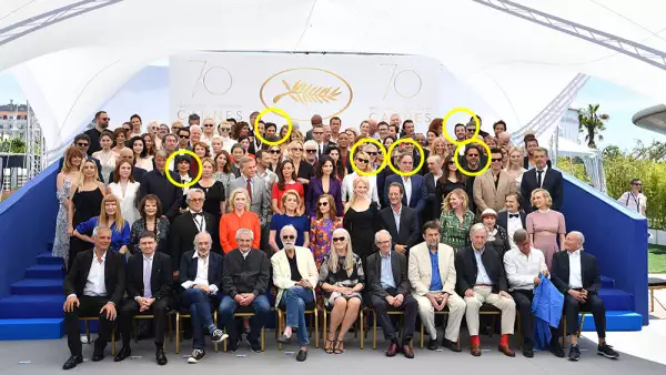 Mexicanos en histórica foto Cannes