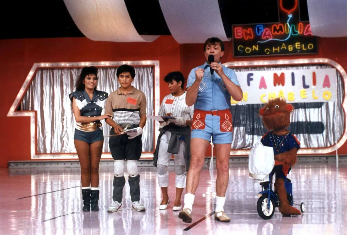 En Familia con Chabelo celebró su programa 1700 al aire en Televisa San Angel, el cual aún es una serie infantil que tiene el gusto y la atencion de los niños. FOTO: Archivo Televisa/CUARTOSCURO.COM 