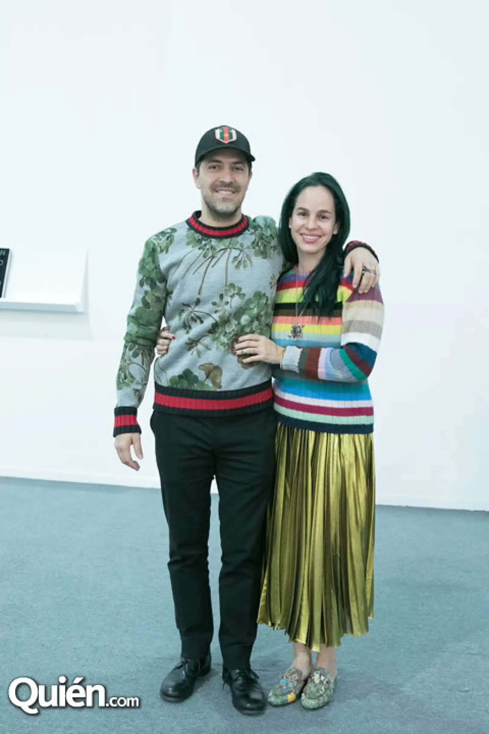 Sami Hayek y Daniela Villegas