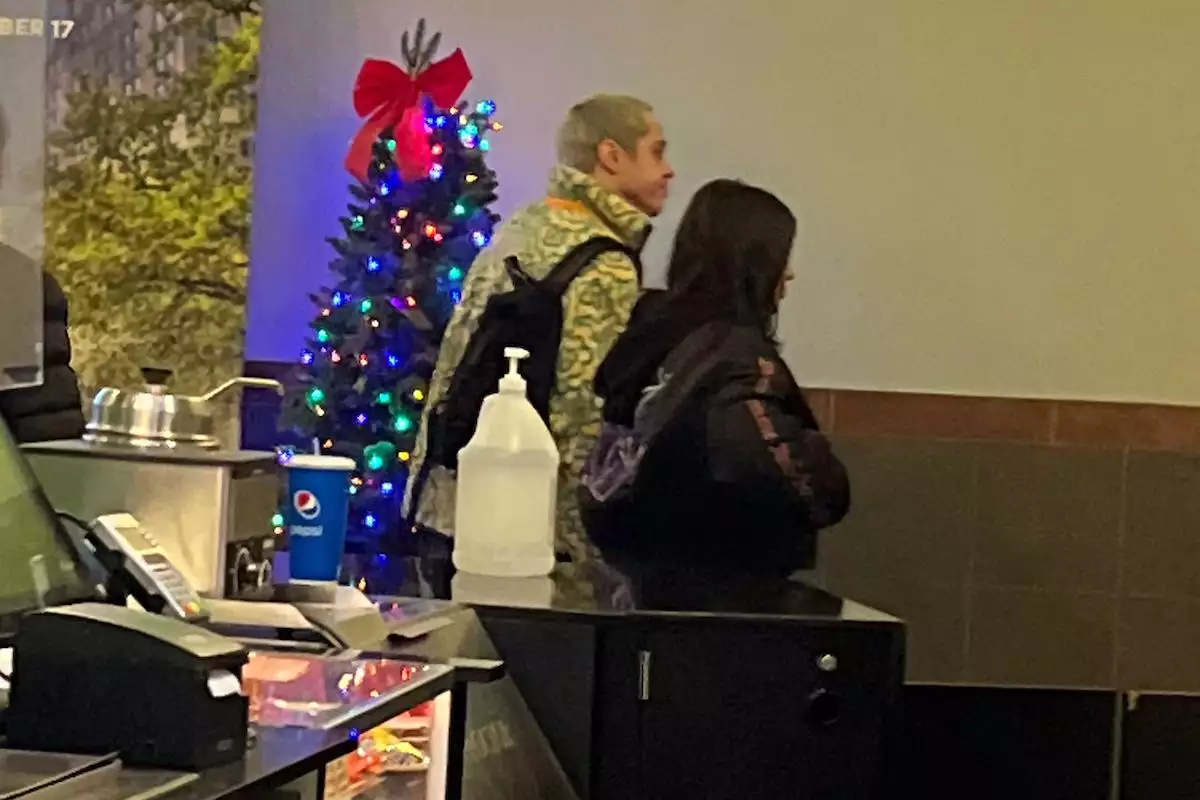 Pete Davidson y Kim Kardashian.