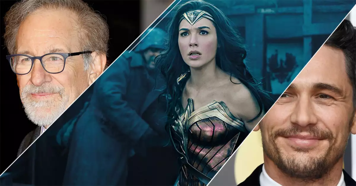 Steven Spielberg, Wonder Woman y James Franco