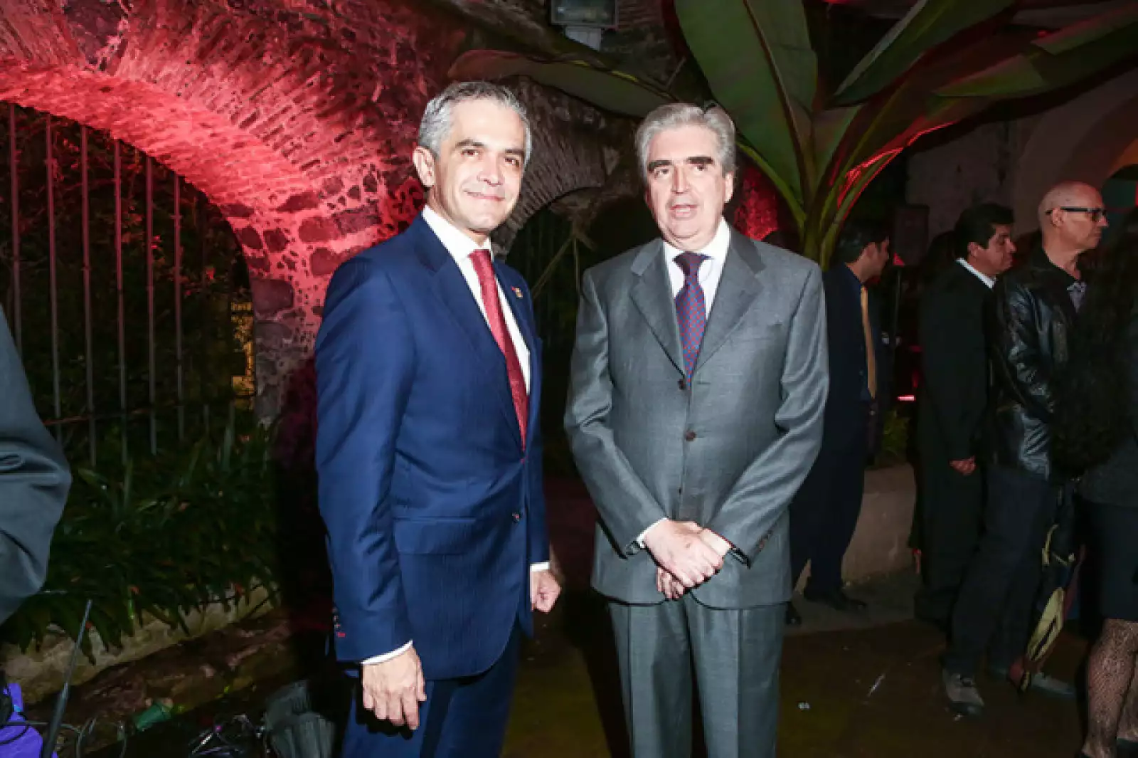 Miguel Ángel Mancera y Rafael Tovar y de Teresa
