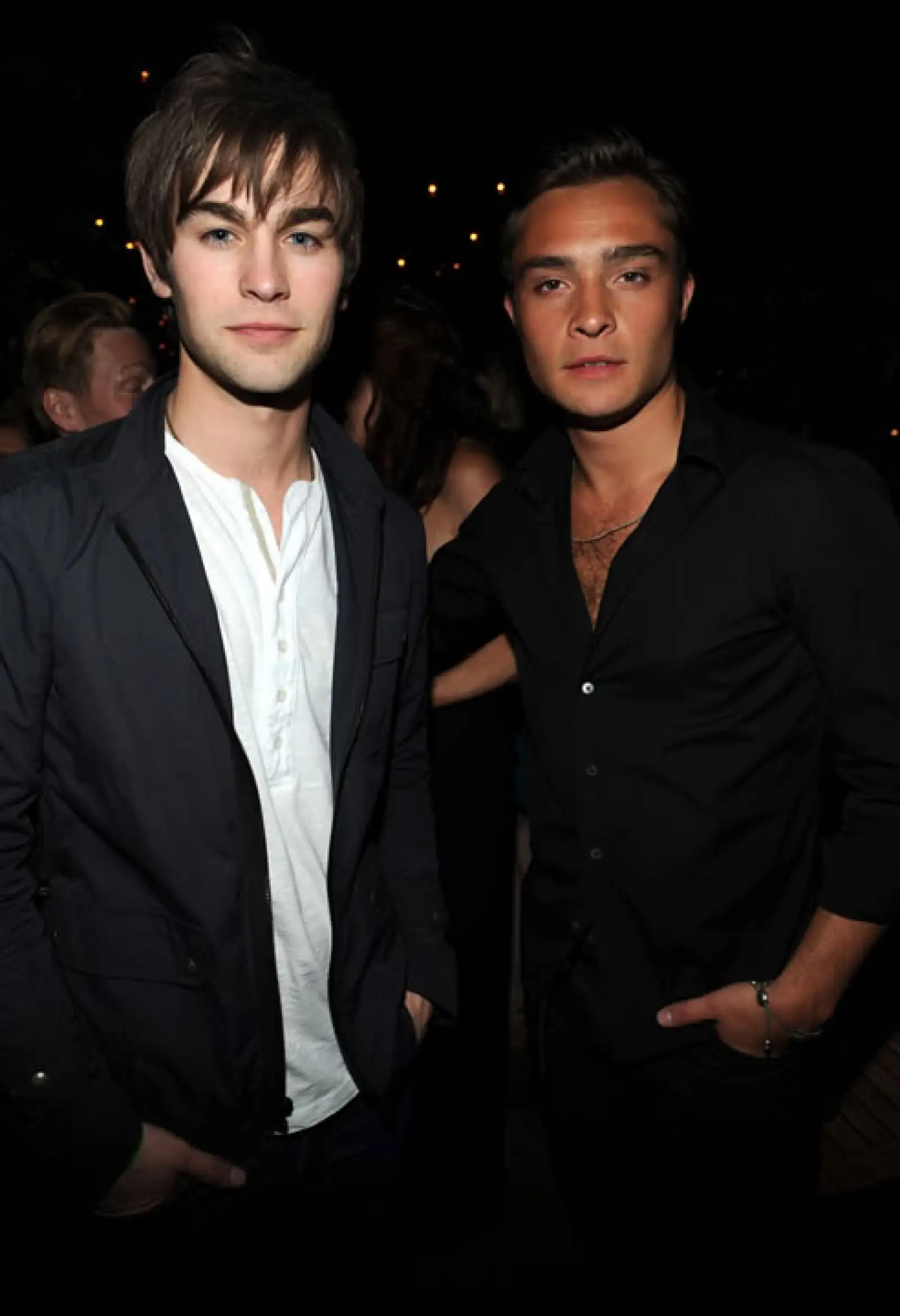 Chace Crawford y Ed Westwick, guapos protagonistas de `Gossip Girl´ rentaron juntos un departamento en Chelsea durante los primeros dos años de grabación de la serie.