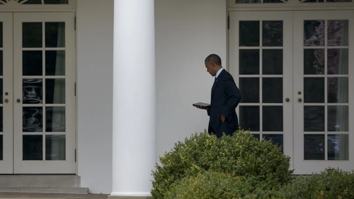 Obama Casa Blanca apagón