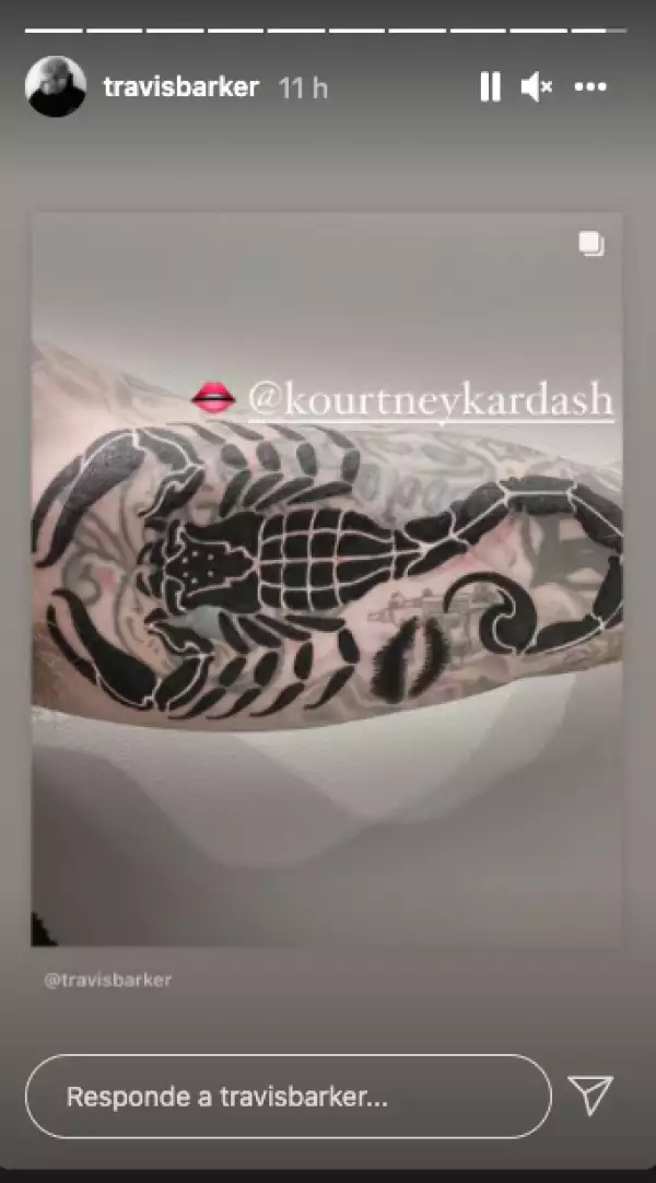 Tatuaje Travis Barker.