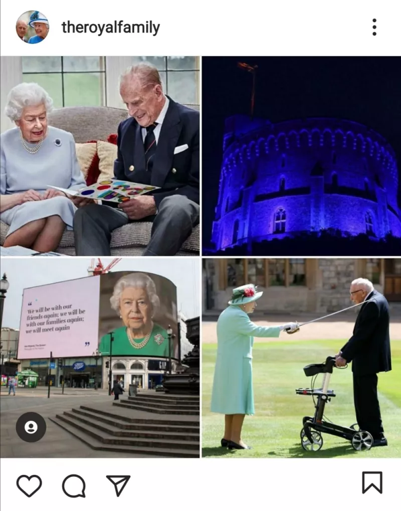 Publicación reina Isabel II