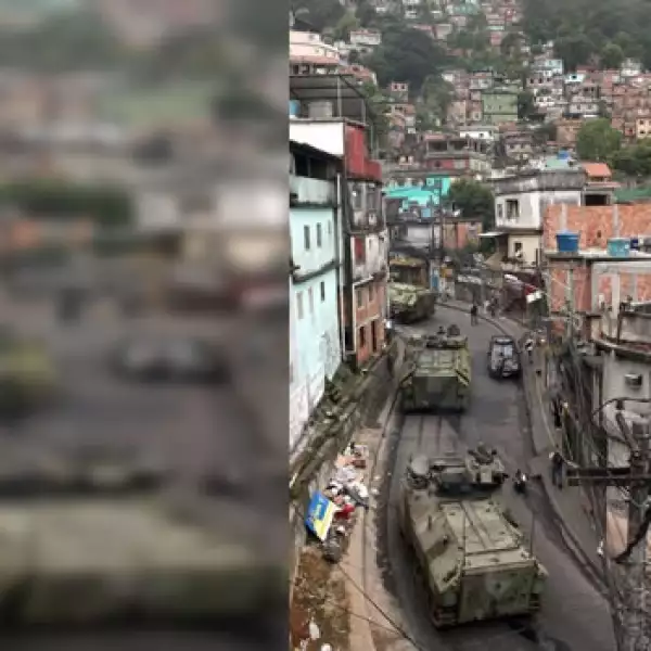 operativo en la favela rocinha