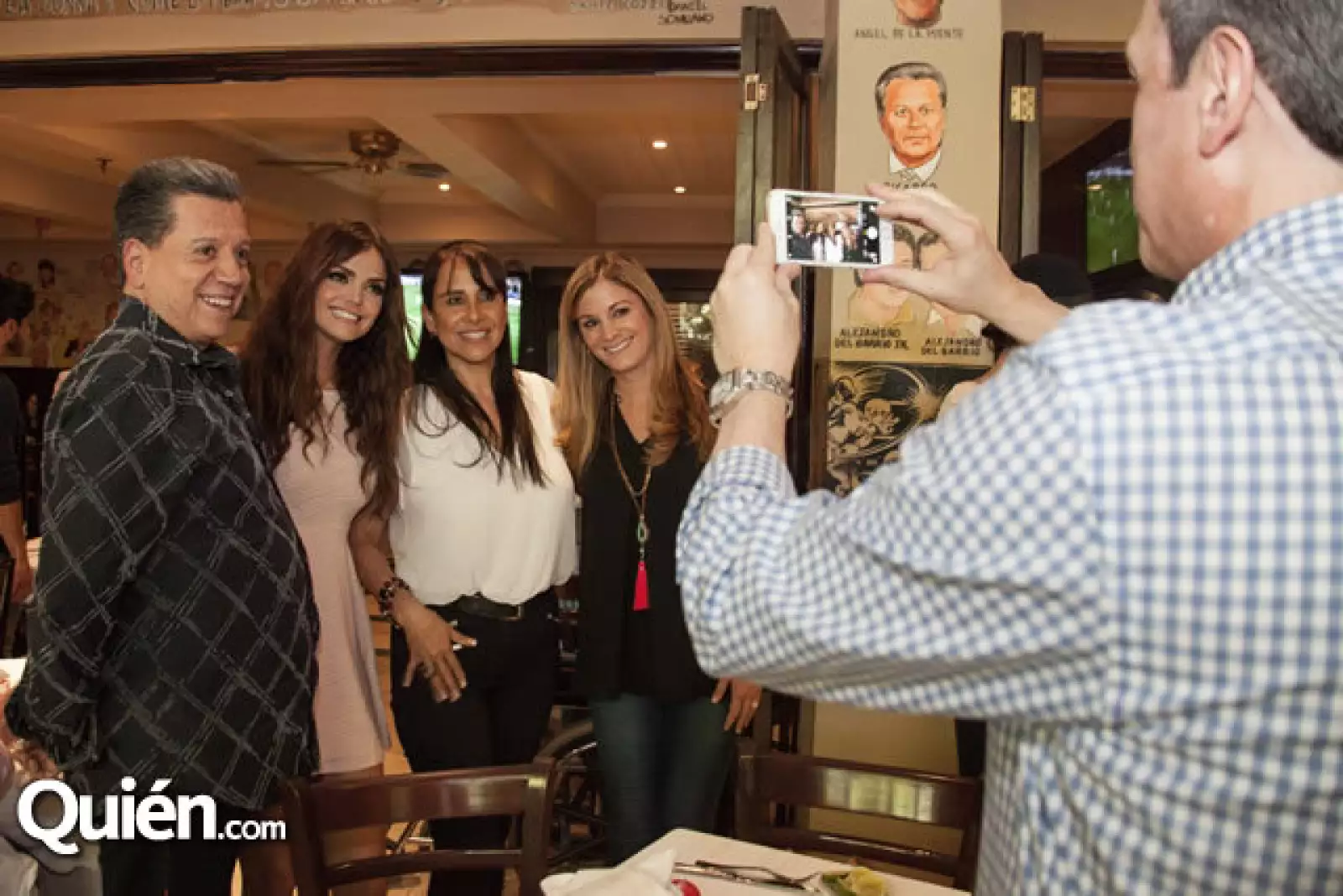 José Luis Castro, Marisol González, María Elena de la Fuente, Lorena Pérez Moye y Jesús Allande