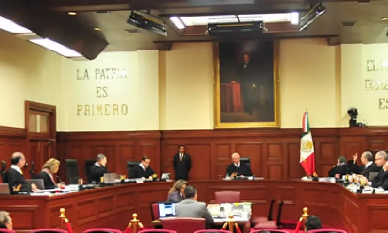 Seis ministros votaron en contra de la consulta y 4 a favor. (Foto: Notimex )