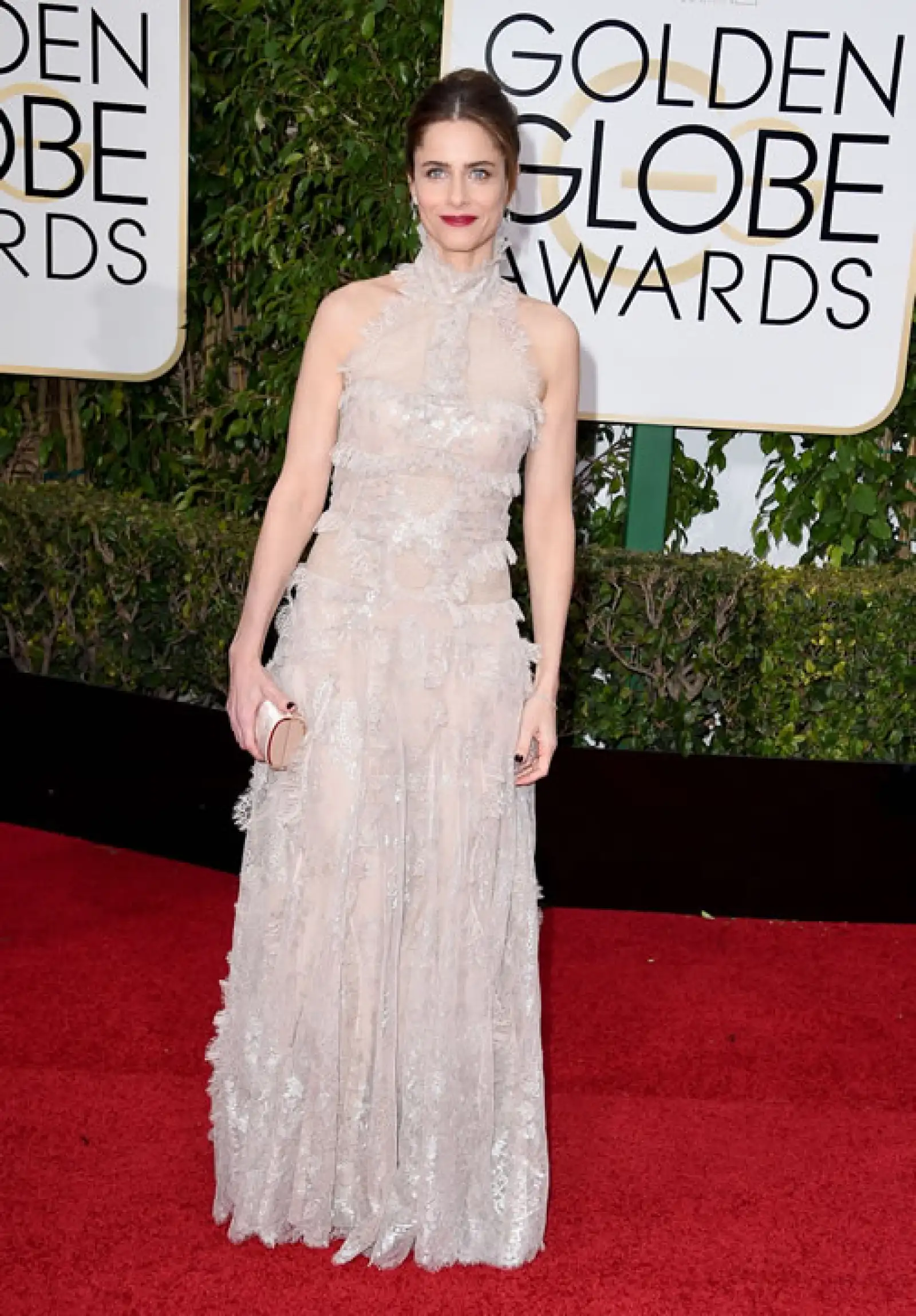 Amanda Peet en Alexander McQueen.