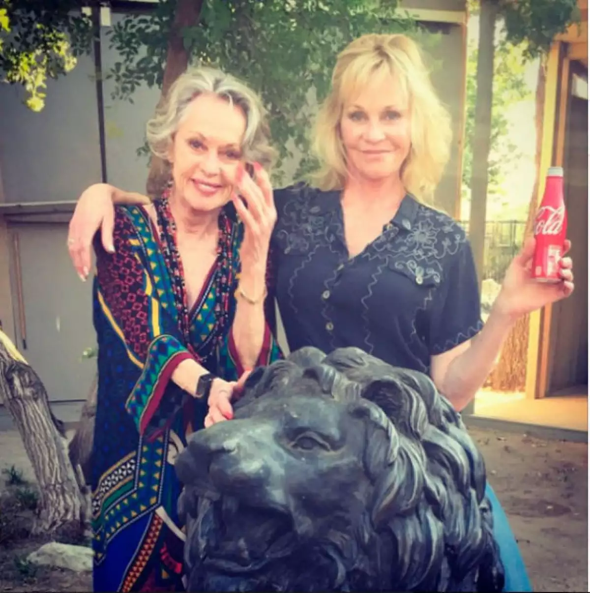 Melanie Griffith y su mamá, como dos gotas de agua.