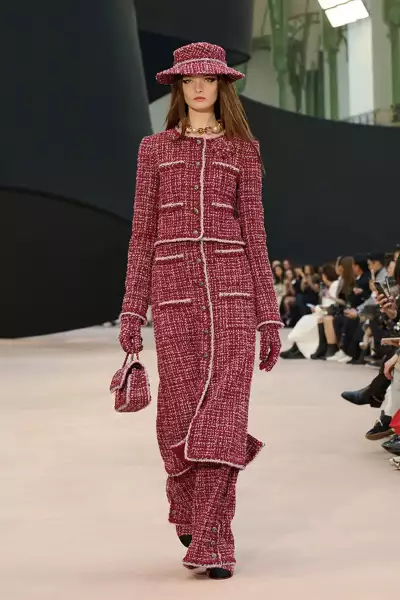 Traje de tweed de Chanel 
