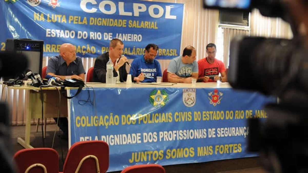 policias brasileños anuncian huelga