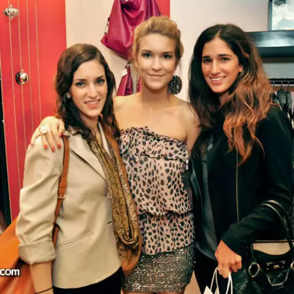 Andrea Fernández,Isabel Jaime y Patricia Garza
