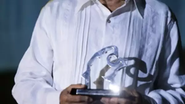 El ex Gobernador de Veracruz fue homenajeado durante el 5to. Festival de Cine de Acapulco (FICA), durante su discurso pidió a la comunidad cinematográfica evitar la huída de talento.