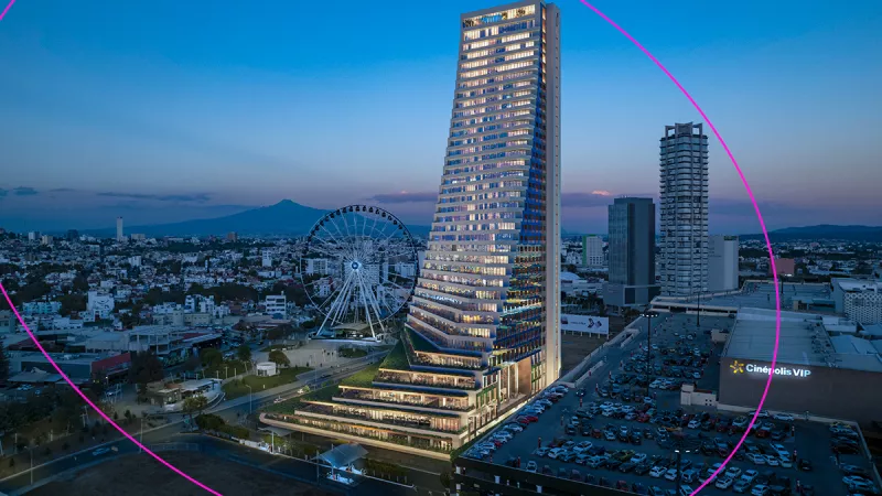 El arquitecto Andés Bustamente es galardonado con tres premios por Torre Andeza