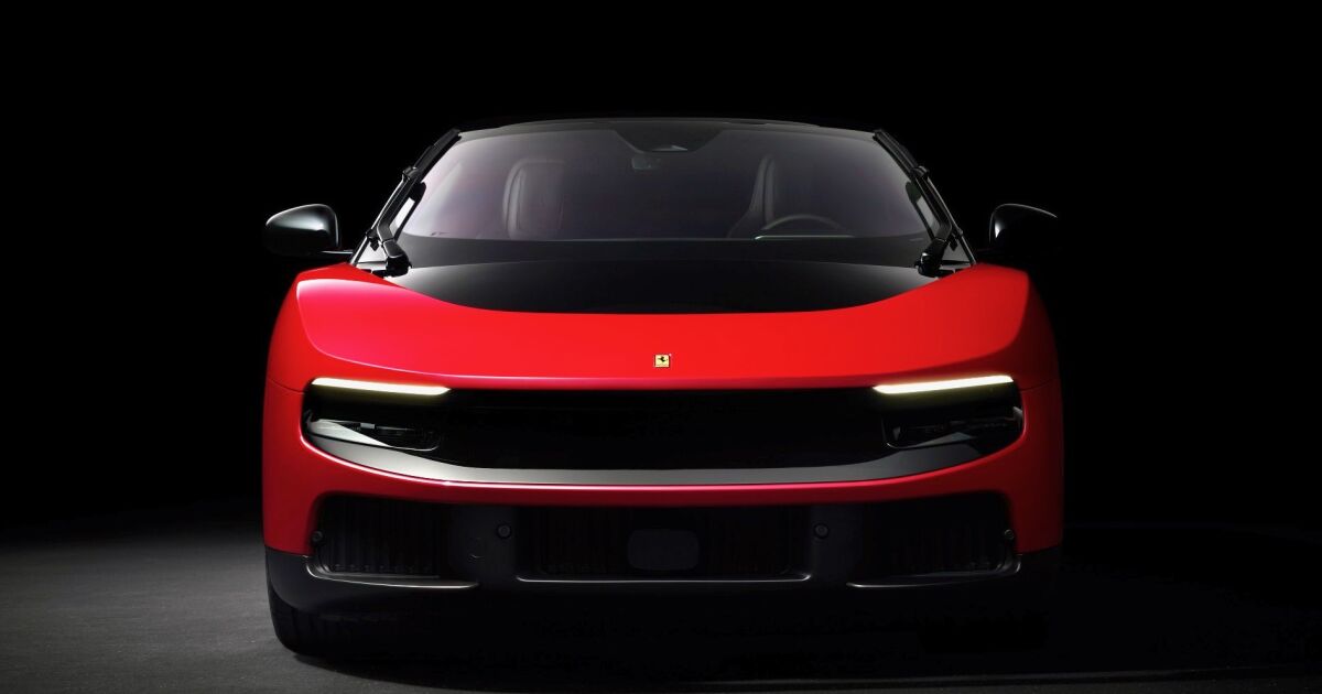 Ferrari presenta Luce, su primer auto 100% eléctrico