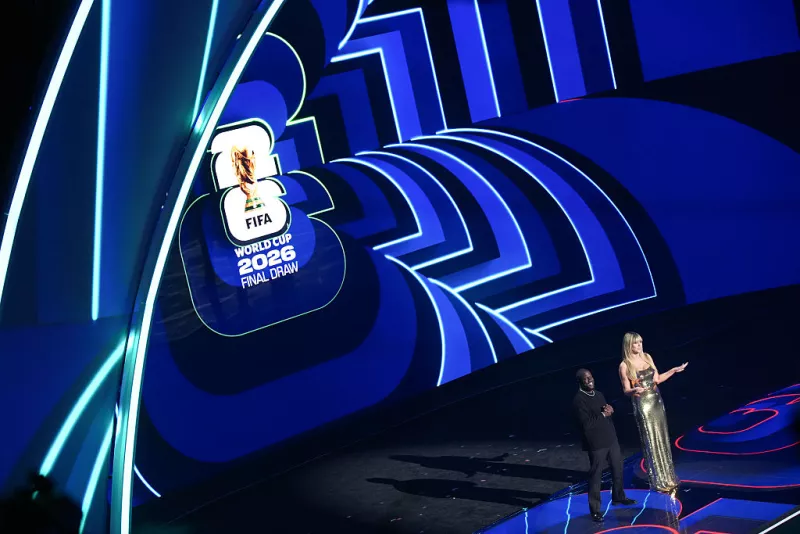 President Trump Attends World Cup Draw At Kennedy Center