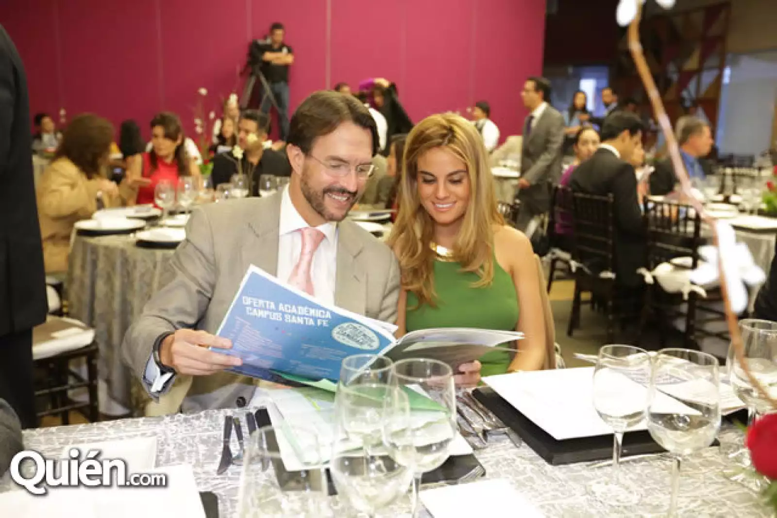 Fernando Landeros y Paola Albarrán