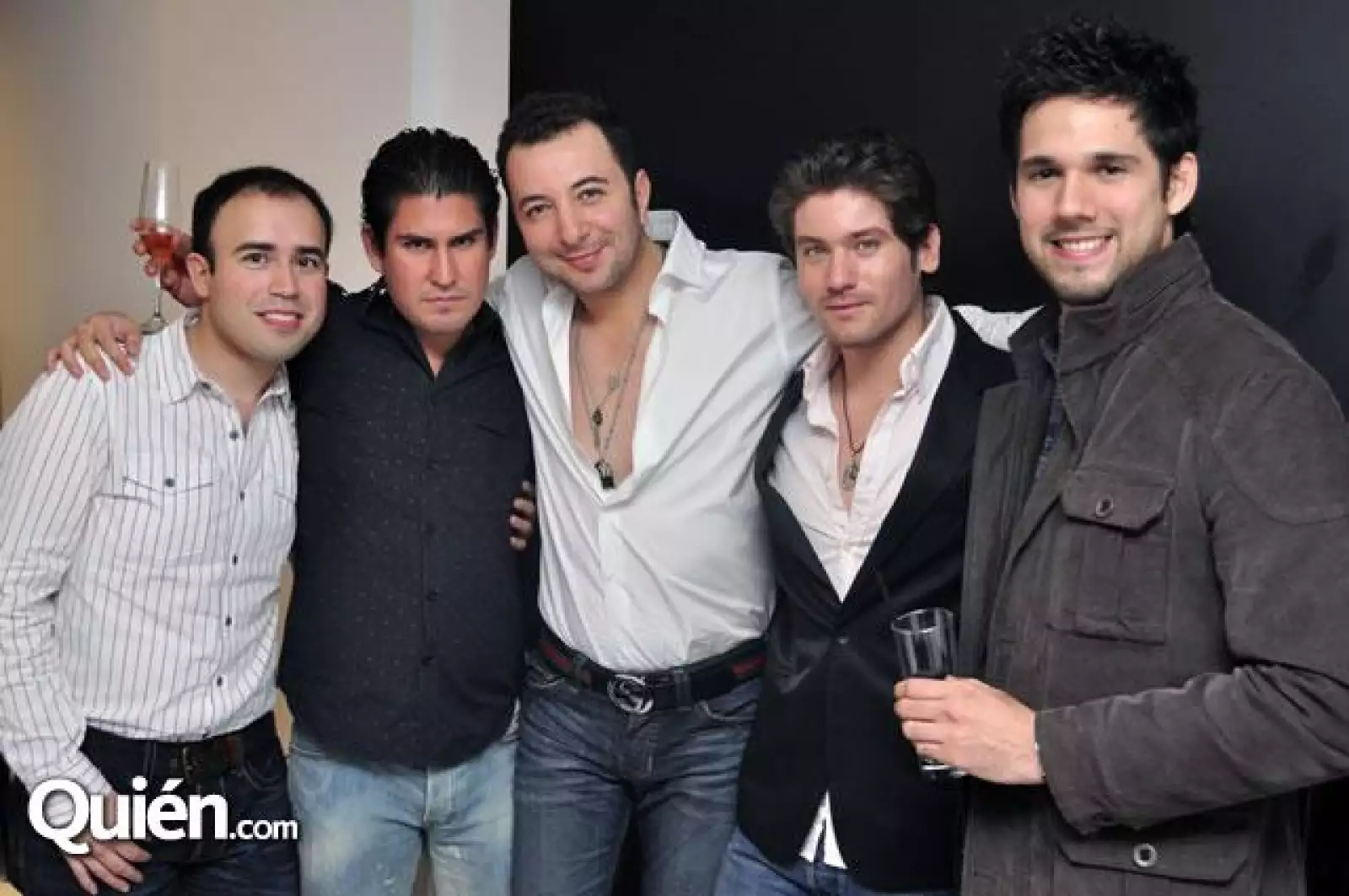 Mario Chejade,Toño Salazar,Omar Strada,Michael Bojorquez y Hernán Farriols