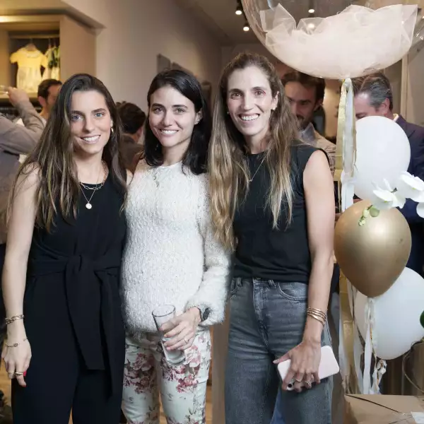 Priscila Gremión, Chris Naffah y Fernanda Maurer