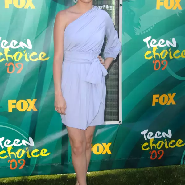 A los 17 años, de regreso a los Teen Choice Awards, en el 2009.