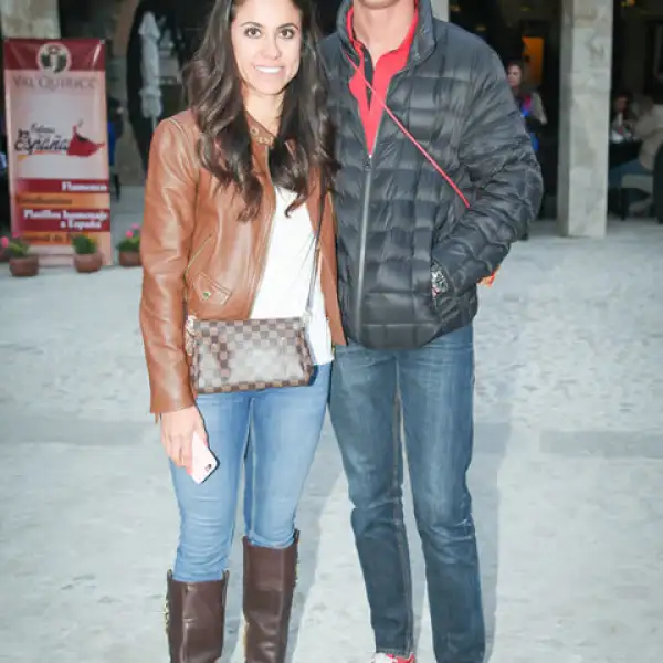 Paty Gilbon y José Sainz
