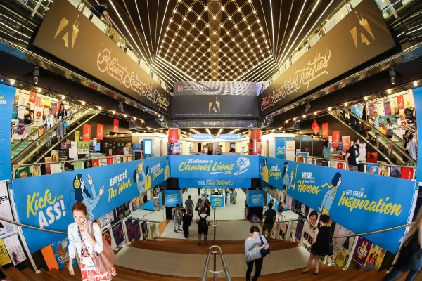 En la edición 63 del festival se recibieron más de 44 mil piezas publicitarias de todo el mundo.