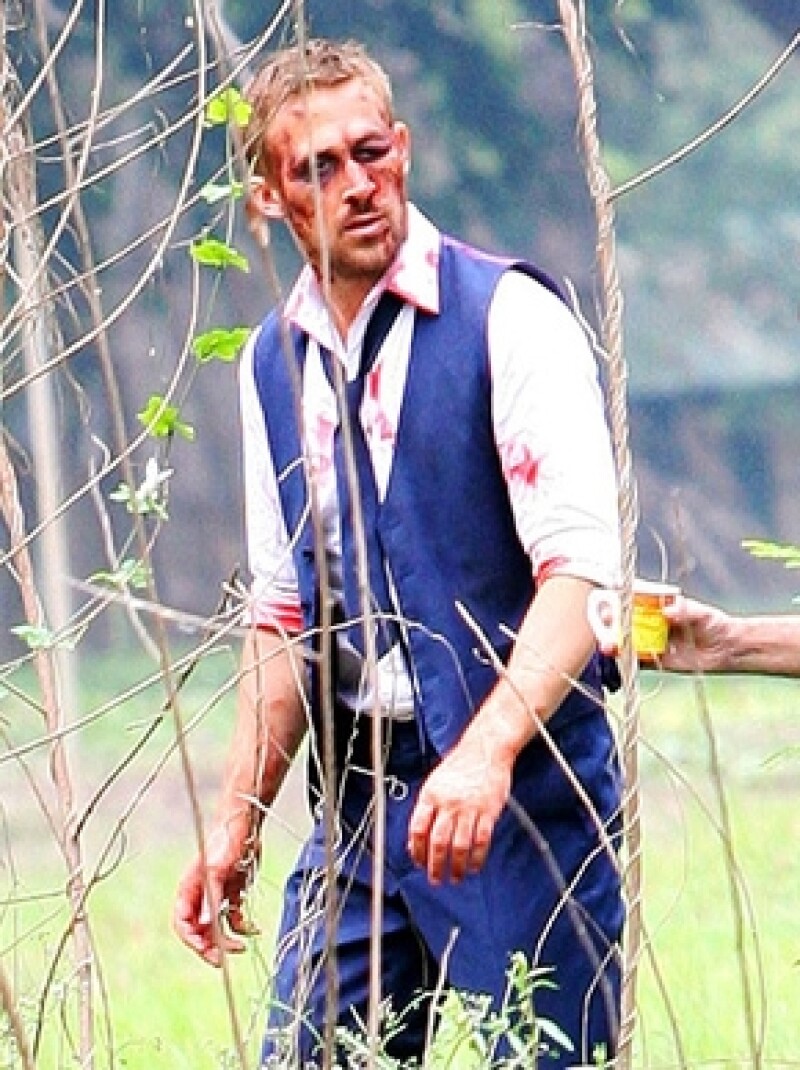 El actor quedó simplemente irreconocible, gracias a la magia del maquillaje.