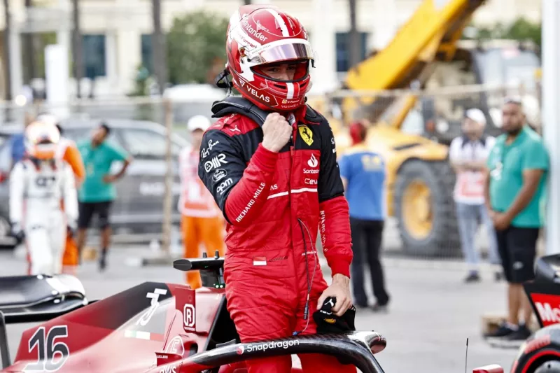 Leclerc-F1-Azerbaiyán
