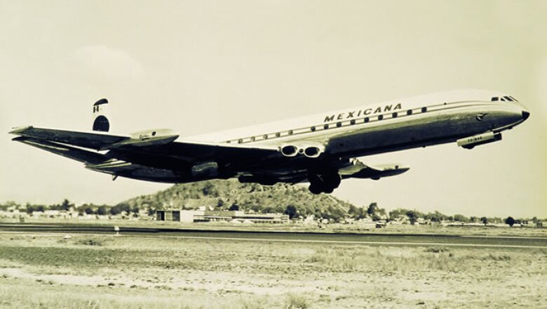 Charles Lindbergh realizó el primer vuelo de Mexicana de Aviación.
