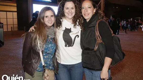 Adriana y Denise Bres con Susana Fernández