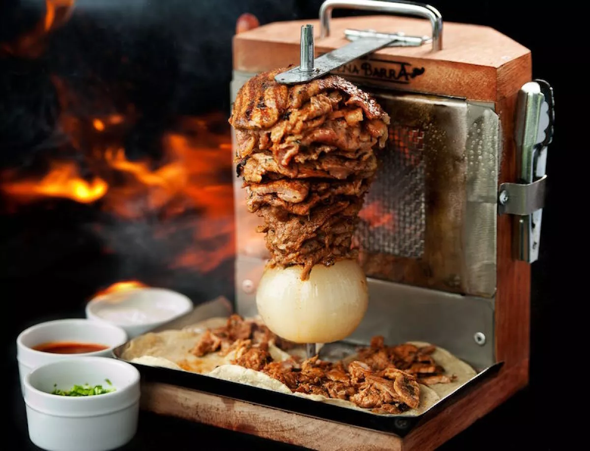 Mini trompo al pastor