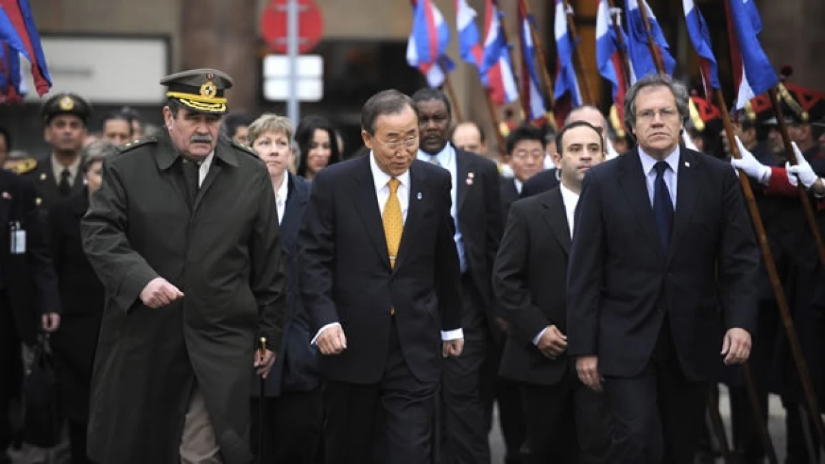 Ban Ki-moon promueve en Sudamérica su reelección al frente de la ONU