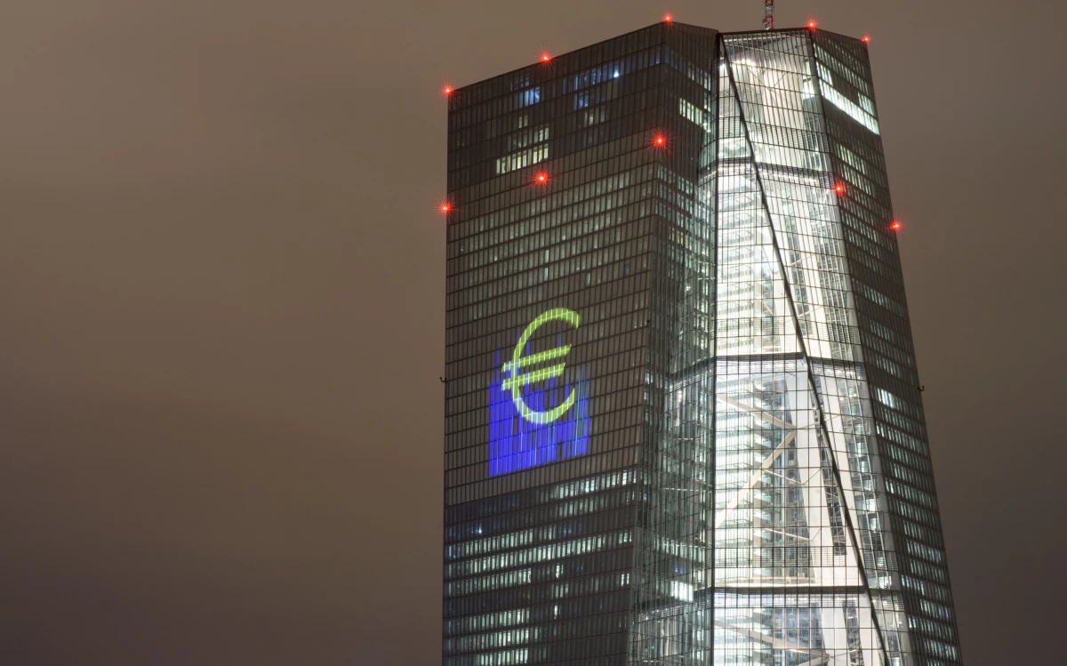 Las oficinas del Banco Central Europeo en Alemania; la institución es criticada por políticos alemanes debido a su política monetaria.