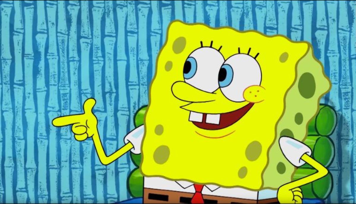 bob esponja sorprendido