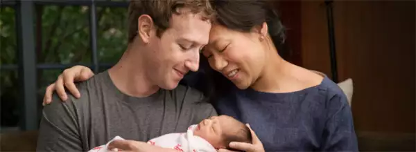 El fundador de Facebook y su esposa le dieron la bienvenida a su primer bebé este martes.