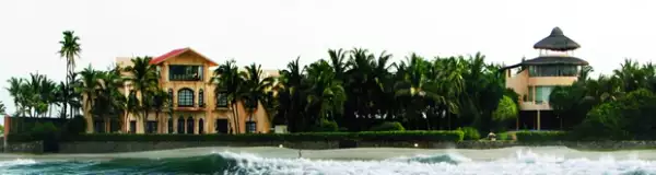 Su casa de Acapulco.