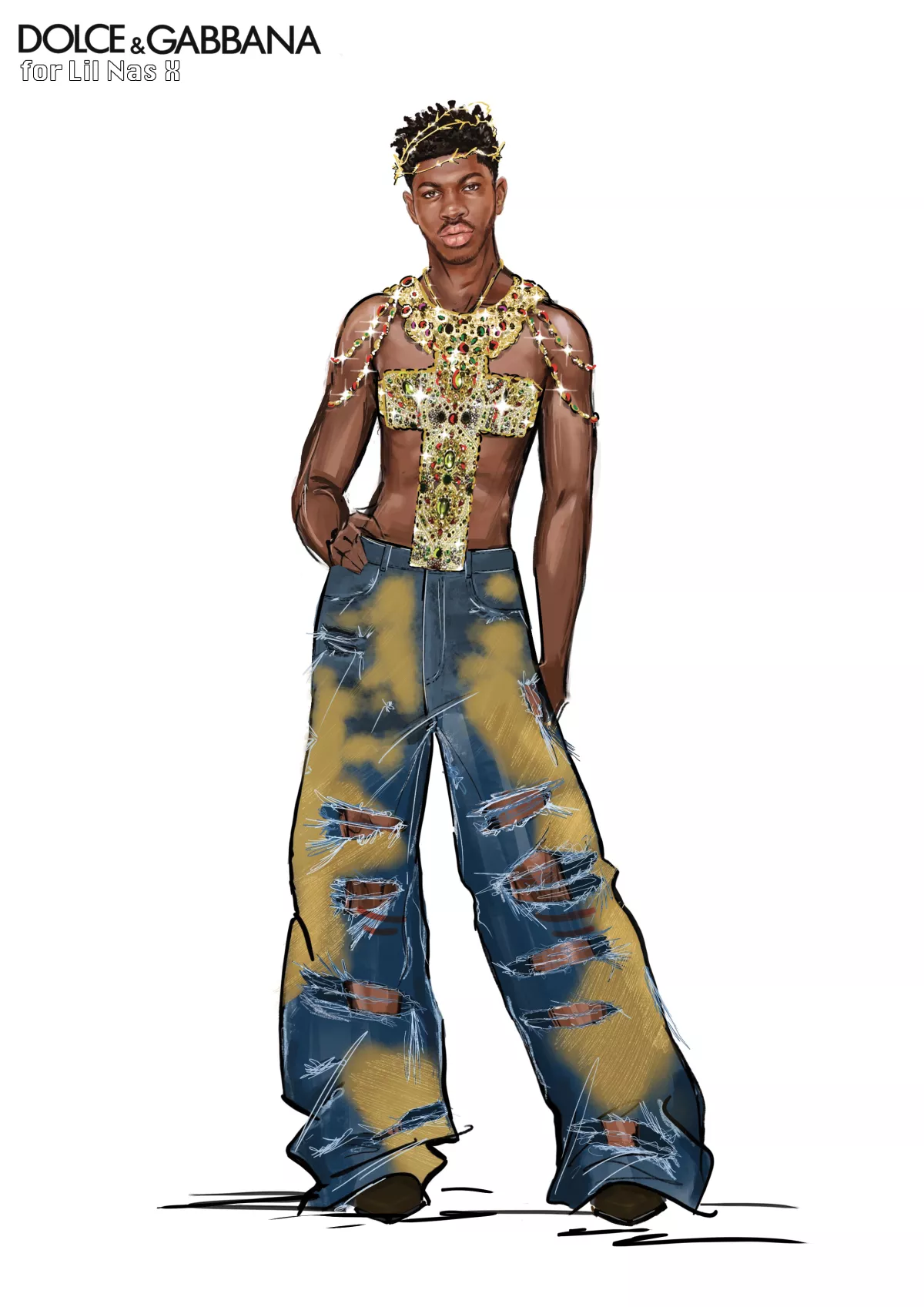 Lil Nas X_look 4 sketch.jpg