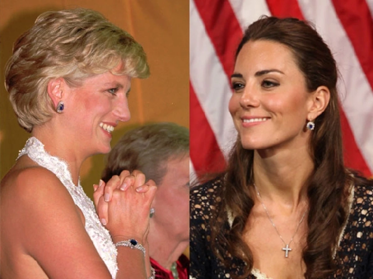 El hijo mayor de Lady Di le obsequió a su esposa un par de aretes que pertenecieron a la Princesa Diana.