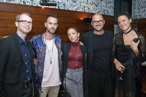 Michael Abbott, JP Micellev, Sandy Armeni, Silvano Vangi y Elettra Rovati