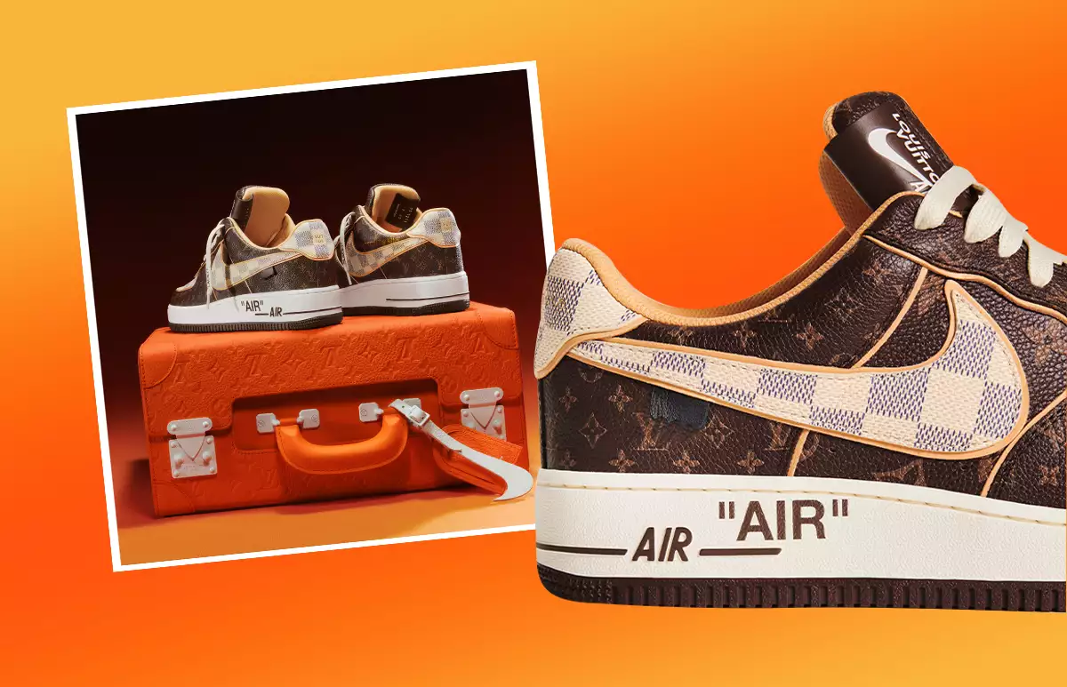 Tenis: Louis Vuitton y Nike subastan Air Force 1 diseñados por