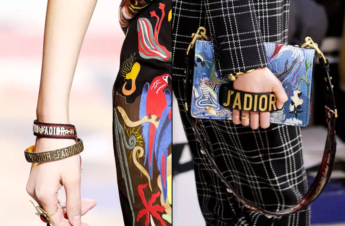 Christian Dior show, Detail, Fall Winter 2018, Paris Fashion Week, France - 27 Feb 2018